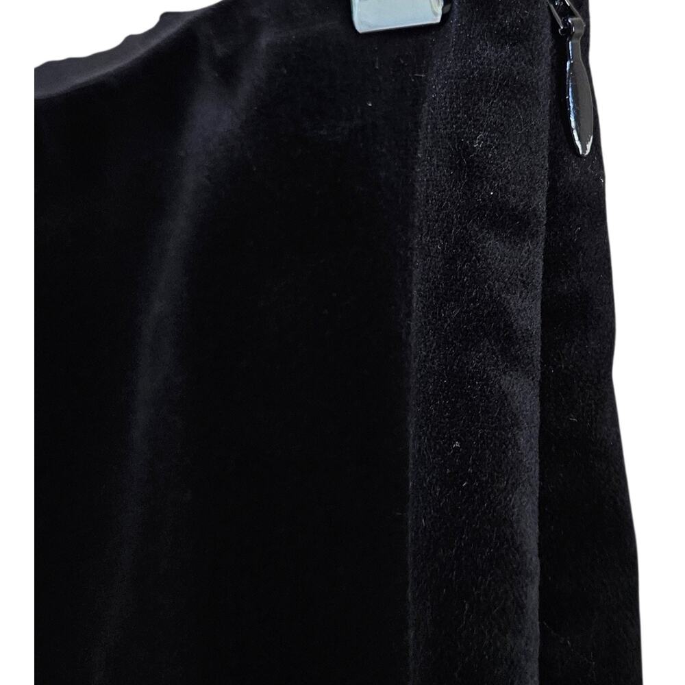 TUCKERNUCK Women's L Ashford Velvet Pants Black Straight Leg Ankle 29 x 27 - Picture 4 of 9